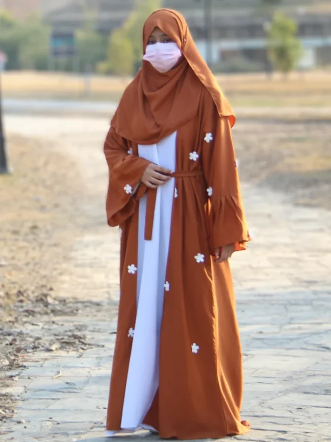 Coordinated Cover Abaya