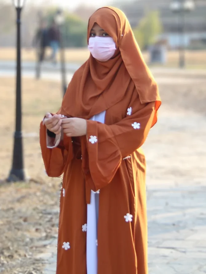 Coordinated Cover Abaya